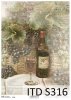 papier decoupage winogrona*paper decoupage grapes